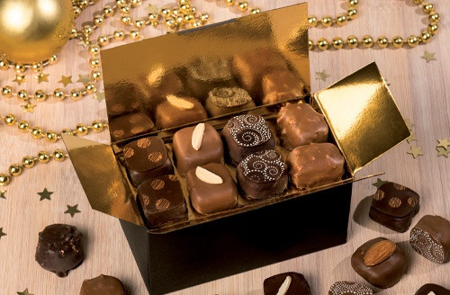 Lot de 2 ballotins Tendres Moments 100% Praliné