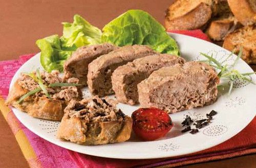 Terrine campagnarde au jus de truffe