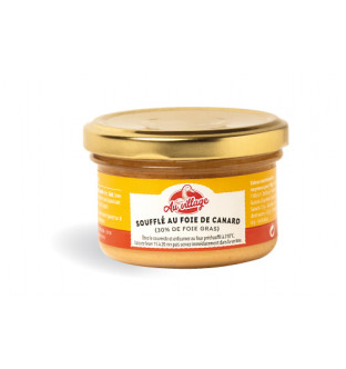 Lot de 6 soufflés au foie de canard (30% de foie gras)