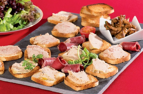 Lot de 3 Tartinades de canard au magret fumé (20% de foie gras)