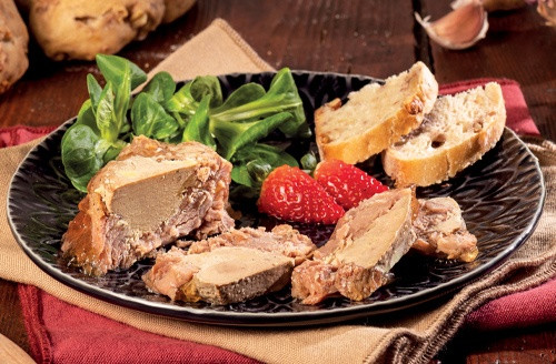 Lot de 2 Prestiges de volaille au foie de canard (20% de foie gras) Lot de 2 Prestiges de volaille au foie de canard (20% de foie gras)