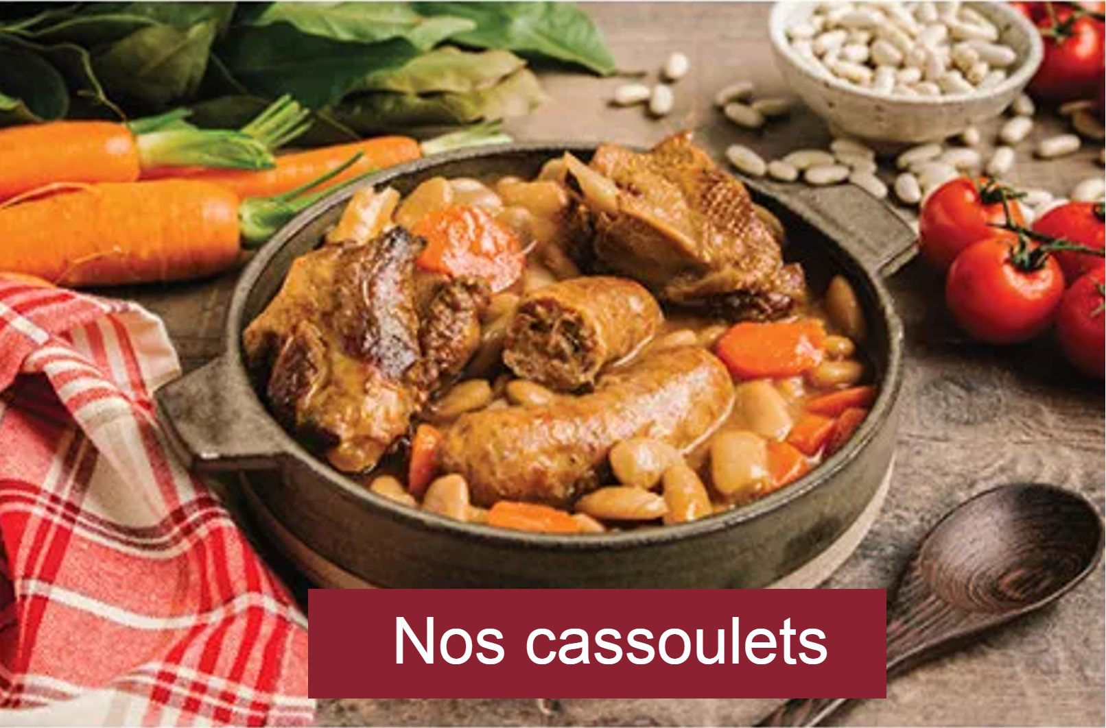 Cassoulet en Conserve de Castelnaudary pour 2 Personnes